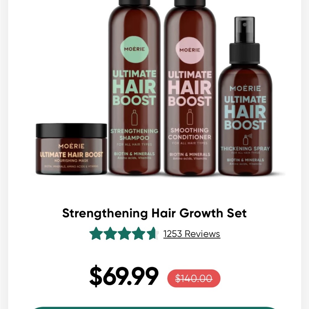 Moérie Ultimate Hair Growth Set - Picture 2 of 2
